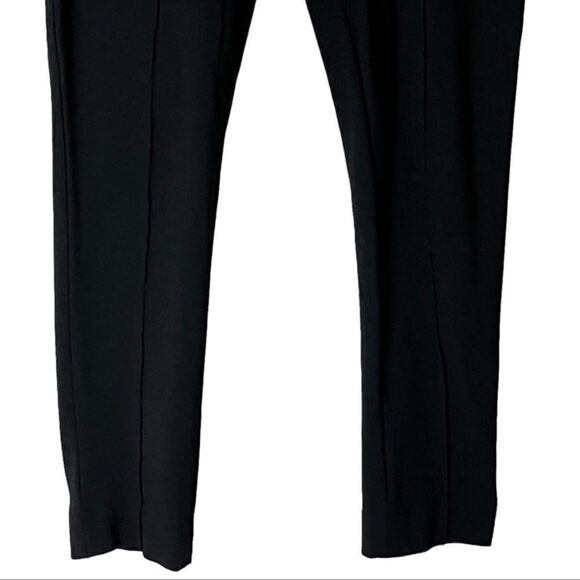 EVERLANE The Stretch Ponte Side Zip Crop Pant Black 2 - Picture 4 of 6